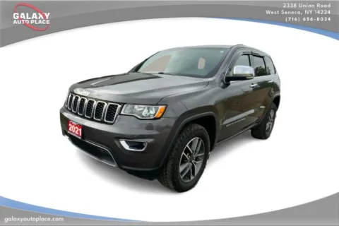 Gray 2021 Jeep Grand Cherokee Limited for sale in West Seneca, NY