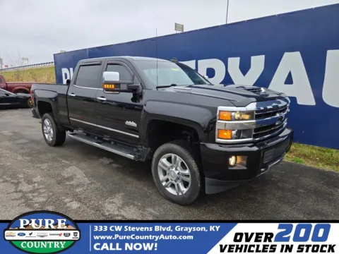 Black 2018 Chevrolet Silverado 2500HD High Country for sale in Grayson, KY