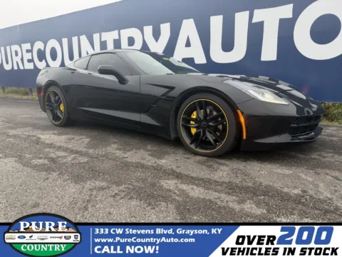 Black 2018 Chevrolet Corvette Stingray for sale in Grayson, KY