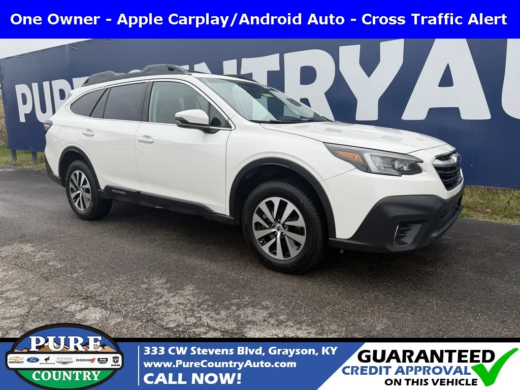 White 2022 Subaru Outback Premium for sale in Grayson, KY