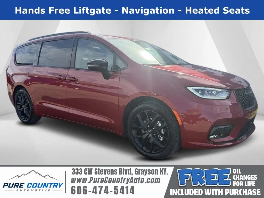 Red 2026 Chrysler Pacifica Limited for sale in Grayson, KY