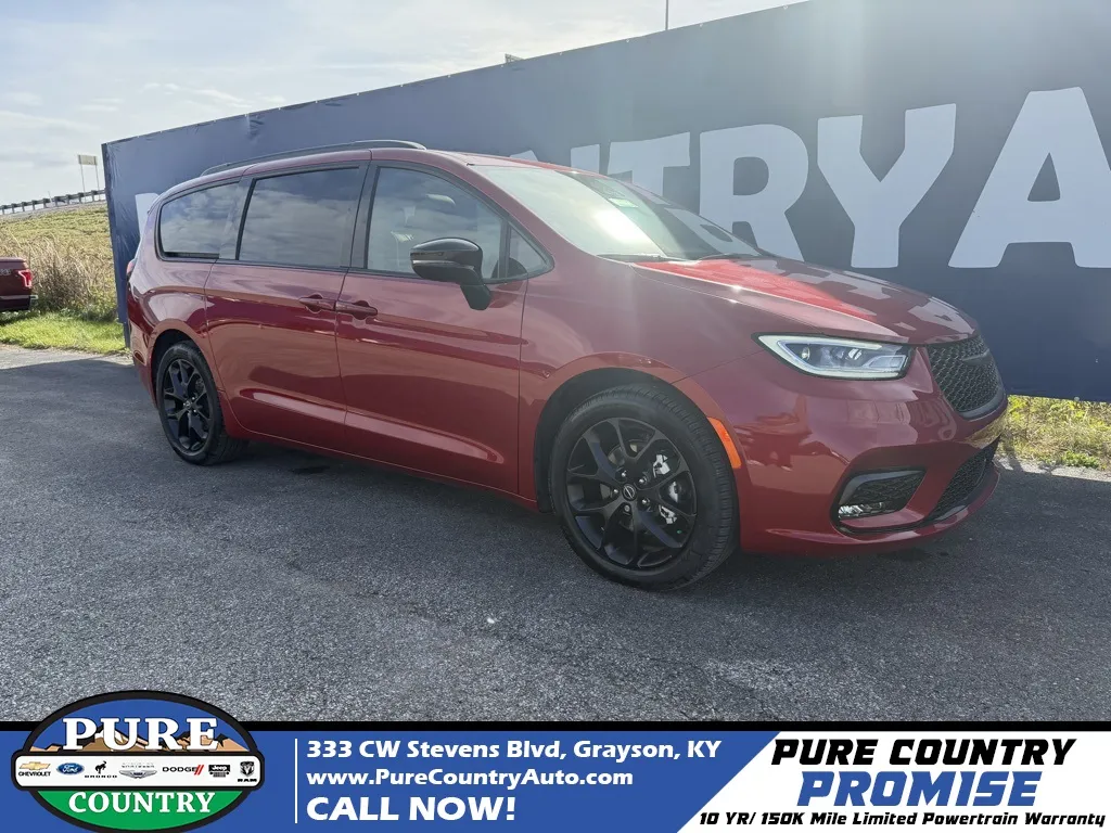 Red 2026 Chrysler Pacifica Limited for sale in Grayson, KY