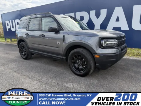 Gray 2025 Ford Bronco Sport Big Bend for sale in Grayson, KY