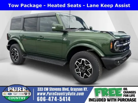 Green 2025 Ford Bronco Outer Banks for sale in Grayson, KY