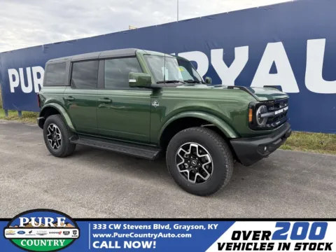 Green 2025 Ford Bronco Outer Banks for sale in Grayson, KY