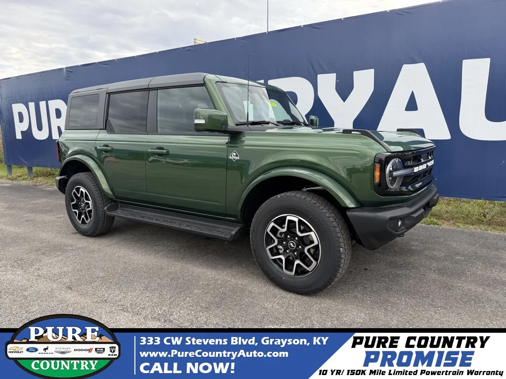 Green 2025 Ford Bronco Outer Banks for sale in Grayson, KY