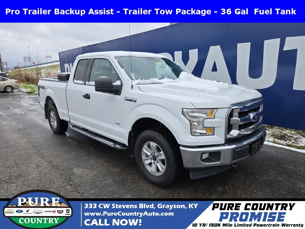White 2017 Ford F-150 XLT for sale in Grayson, KY