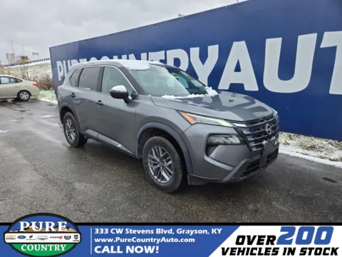 Gray 2024 Nissan Rogue S for sale in Grayson, KY