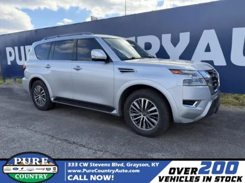 Silver 2023 Nissan Armada SL for sale in Grayson, KY