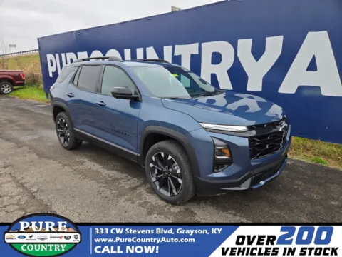 Blue 2026 Chevrolet Equinox RS for sale in Grayson, KY