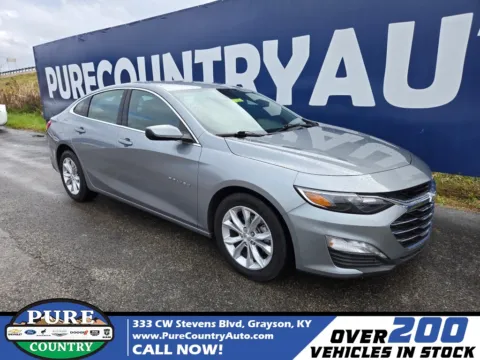 Gray 2024 Chevrolet Malibu LT for sale in Grayson, KY