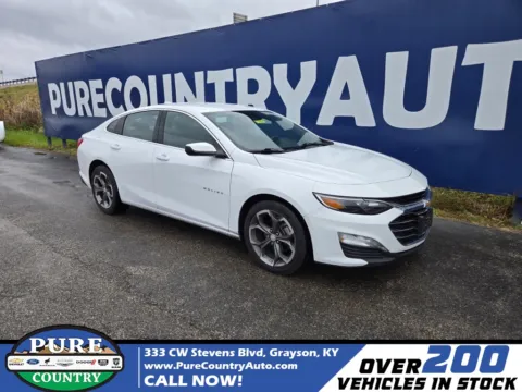 White 2024 Chevrolet Malibu LT for sale in Grayson, KY