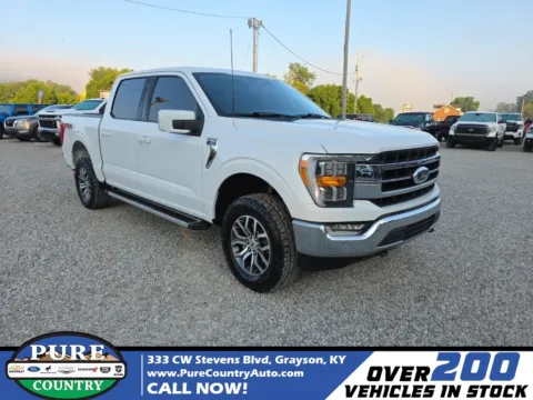 White 2022 Ford F-150 Lariat for sale in Grayson, KY