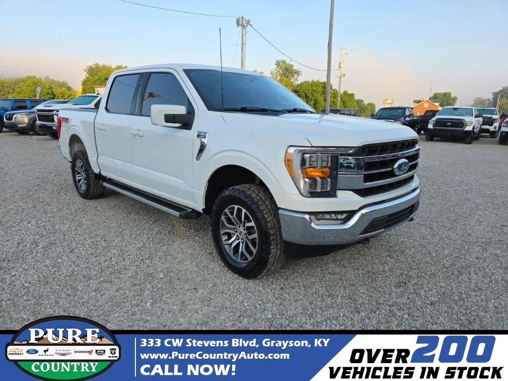 White 2022 Ford F-150 Lariat for sale in Grayson, KY
