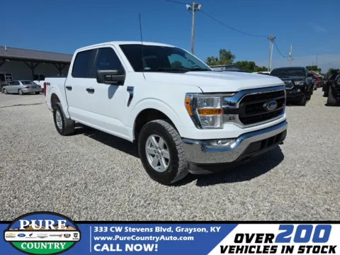 White 2021 Ford F-150 XLT for sale in Grayson, KY
