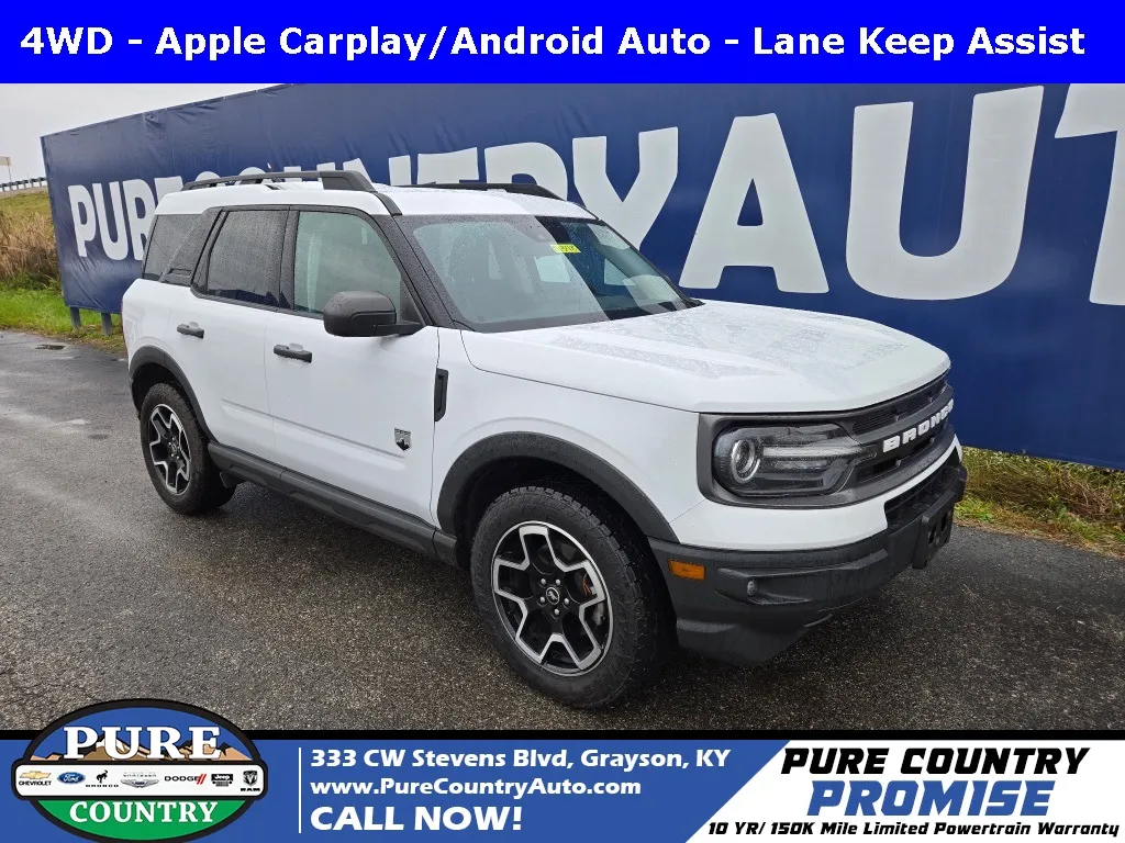 White 2021 Ford Bronco Sport Big Bend for sale in Grayson, KY