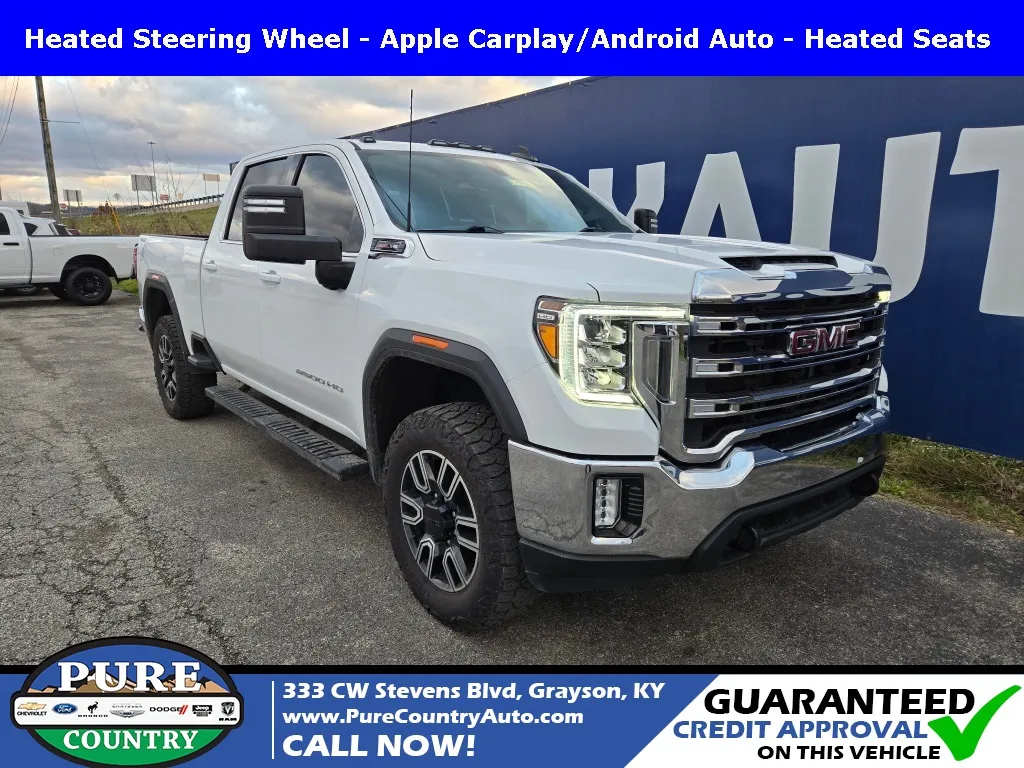 White 2021 GMC Sierra 2500HD SLE for sale in Grayson, KY