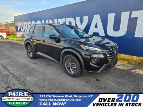Black 2024 Nissan Rogue S for sale in Grayson, KY