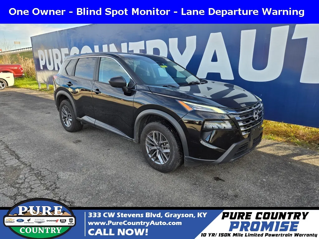 Black 2024 Nissan Rogue S for sale in Grayson, KY