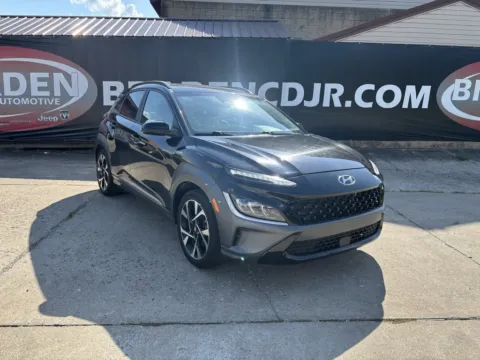 Black 2022 Hyundai Kona Limited for sale in Grayson, KY