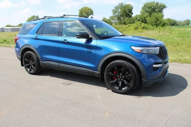 Blue 2021 Ford Explorer ST for sale in Grayson, KY