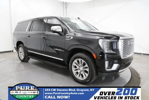 Black 2021 GMC Yukon XL Denali for sale in Grayson, KY