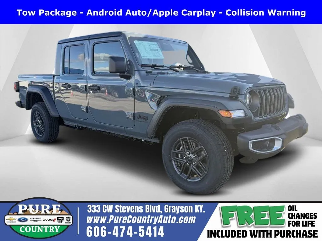 Blue 2026 Jeep Gladiator Sport S for sale in Grayson, KY