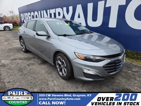 Gray 2024 Chevrolet Malibu LT for sale in Grayson, KY