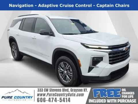 White 2026 Chevrolet Traverse LT for sale in Grayson, KY