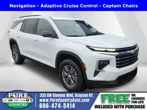 White 2026 Chevrolet Traverse LT for sale in Grayson, KY