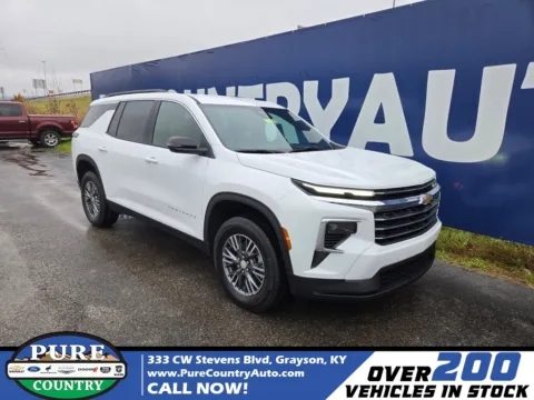 White 2026 Chevrolet Traverse LT for sale in Grayson, KY