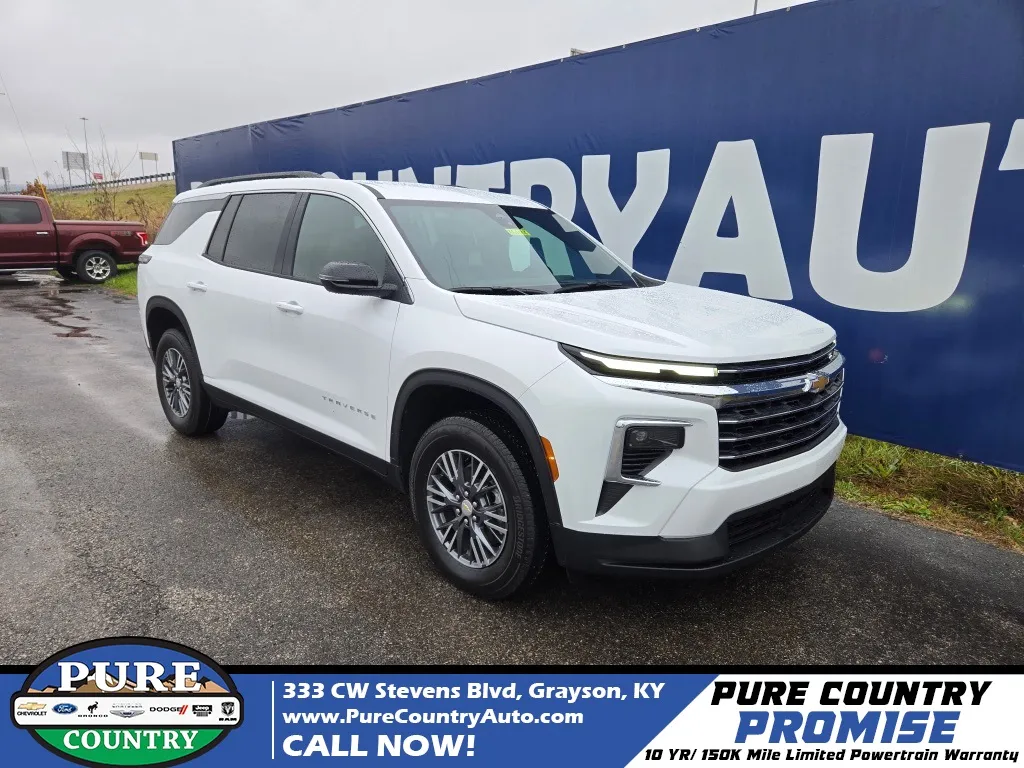 White 2026 Chevrolet Traverse LT for sale in Grayson, KY