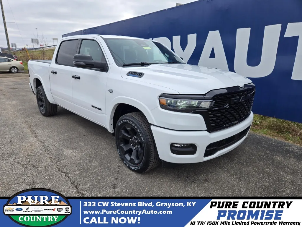 White 2026 Ram 1500 Big Horn/Lone Star for sale in Grayson, KY