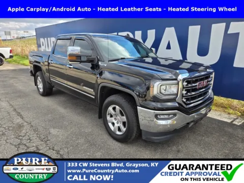 Black 2017 GMC Sierra 1500 SLT for sale in Grayson, KY