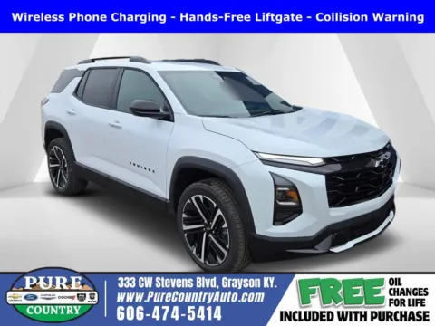 White 2026 Chevrolet Equinox RS for sale in Grayson, KY