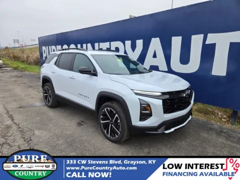 White 2026 Chevrolet Equinox RS for sale in Grayson, KY