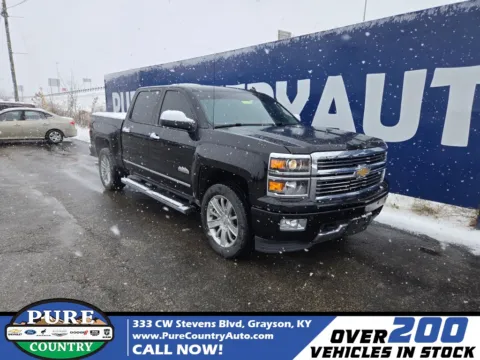 Black 2014 Chevrolet Silverado 1500 High Country for sale in Grayson, KY