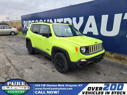 Green 2018 Jeep Renegade Sport for sale in Grayson, KY