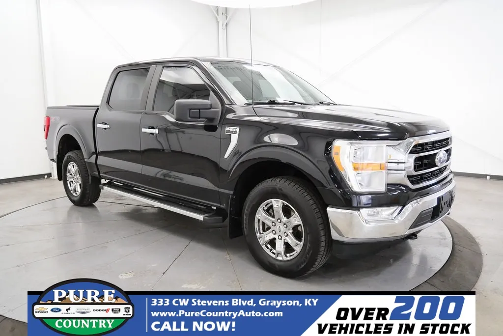 Black 2022 Ford F-150 XLT for sale in Grayson, KY