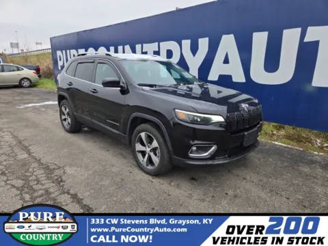 Black 2020 Jeep Cherokee Limited for sale in Grayson, KY