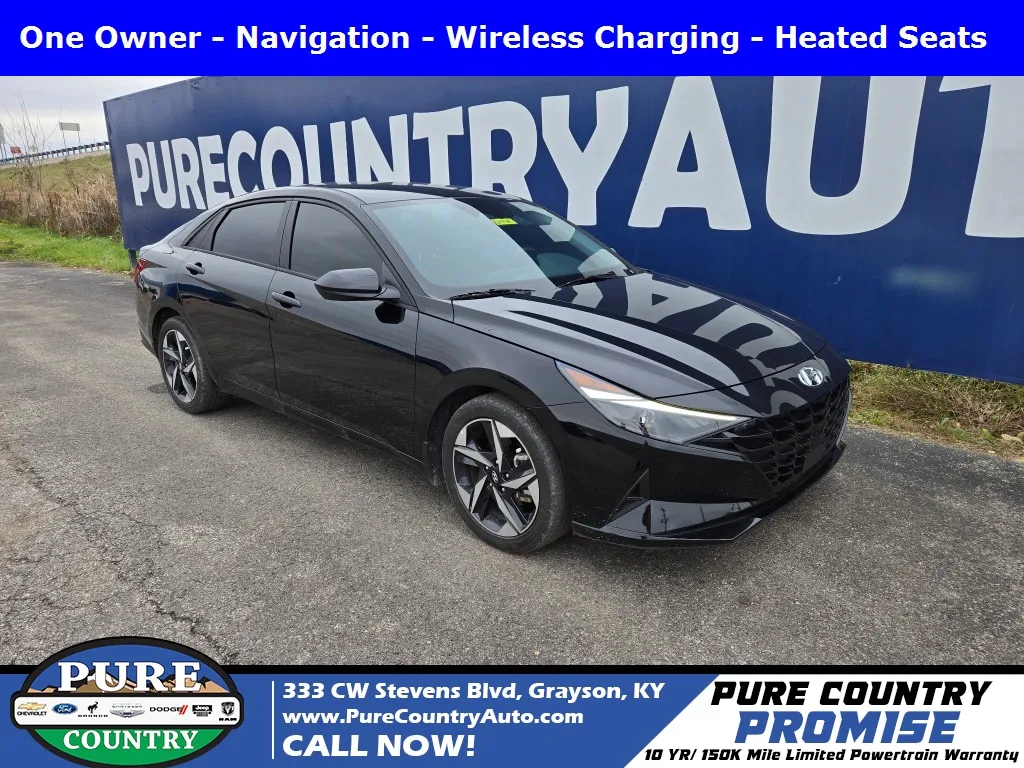 Used 2023 Hyundai Elantra SEL with VIN KMHLS4AG2PU472371 for sale in Grayson, KY