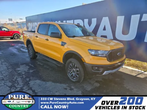 Orange 2021 Ford Ranger for sale in Grayson, KY