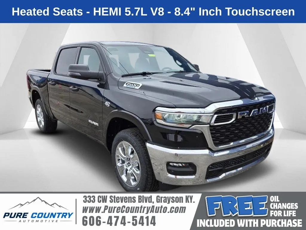Black 2026 Ram 1500 Big Horn/Lone Star for sale in Grayson, KY
