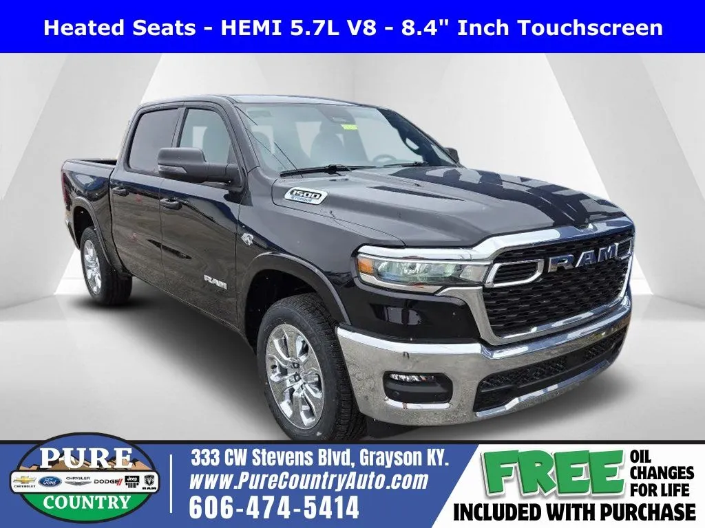 Black 2026 Ram 1500 Big Horn/Lone Star for sale in Grayson, KY