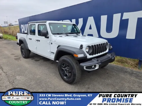 White 2026 Jeep Gladiator Sport for sale in Grayson, KY