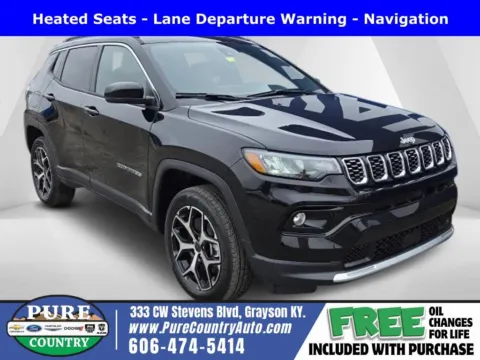 Black 2026 Jeep Compass Limited for sale in Grayson, KY
