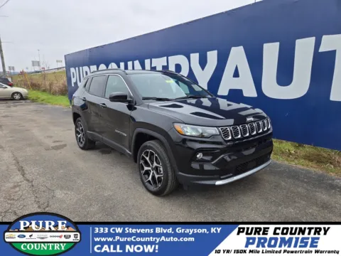 Black 2026 Jeep Compass Limited for sale in Grayson, KY