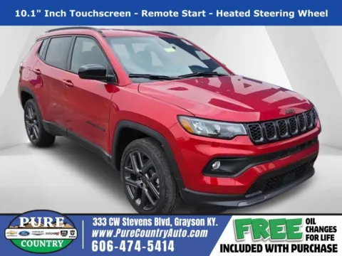 Red 2026 Jeep Compass Latitude for sale in Grayson, KY