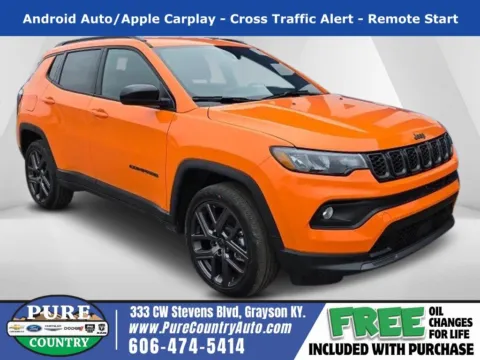 Orange 2026 Jeep Compass Latitude for sale in Grayson, KY