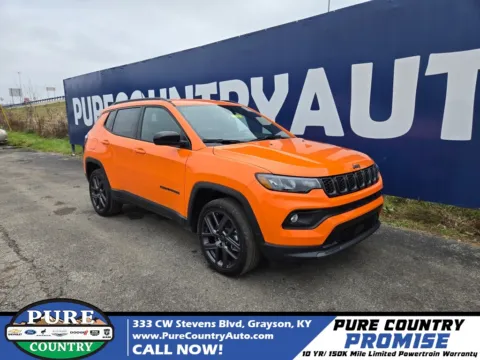 Orange 2026 Jeep Compass Latitude for sale in Grayson, KY